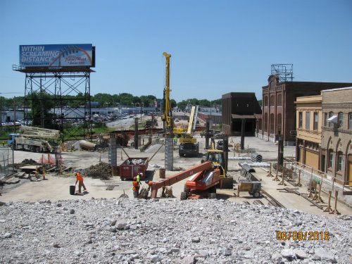 South toward Daggett